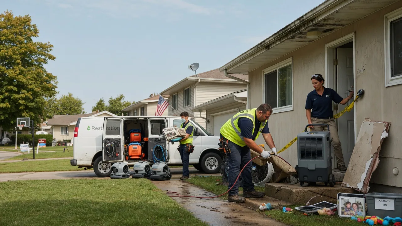 Water Damage Restoration in Burnside, PA near me